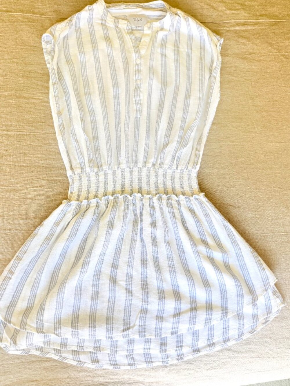 Rails Tara Dress in Echo Blue Stripe - Medium - Picture 2 of 10